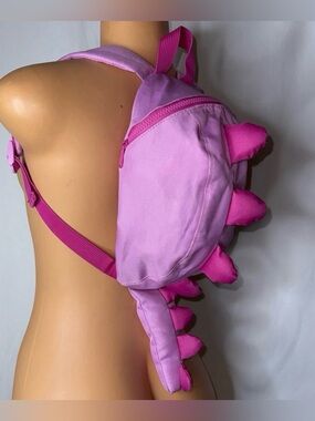 Pink Dinosaur Spike Mini Backpack
